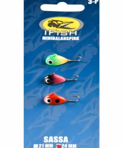 Discount Sassa, 24mm, 3-pack Fiskeutrustning