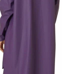 Ilse Jacobsen Women's Raincoat Detachable Hood Purple Rain Best