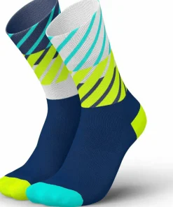 Incylence Running Diagonals High Navy Canary Hot