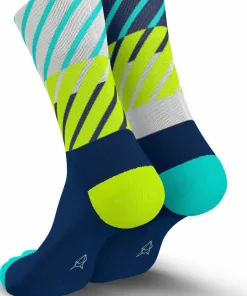 Incylence Running Diagonals High Navy Canary Hot