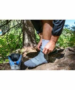 Injinji Women's Liner + Hiker Crew Maroon Maroon/Heather Gray Online