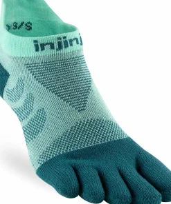 Injinji Women's Ultra Run No-Show Glacier Best