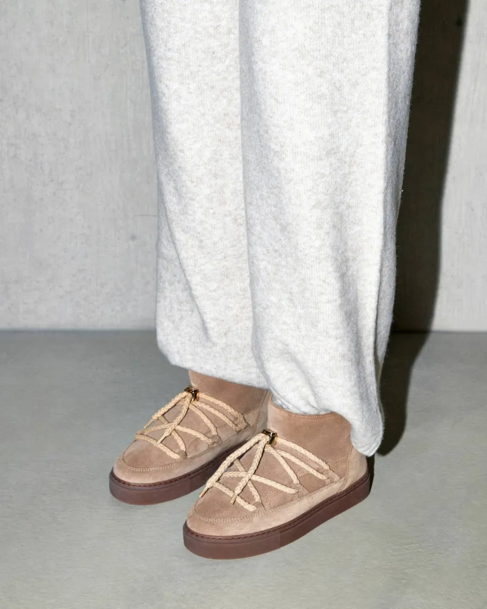 Inuikii Women's Classic Sneaker Low Beige
