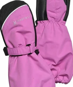 Isbjörn of Sweden Kids' Artic Mitten Wildrose Hot