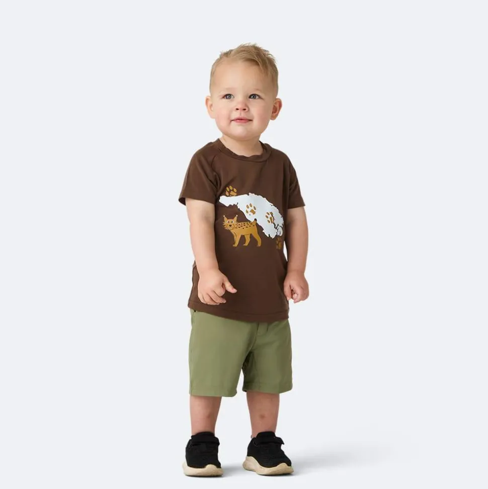 Isbjörn of Sweden Kids' Buddy Tee Chocolate