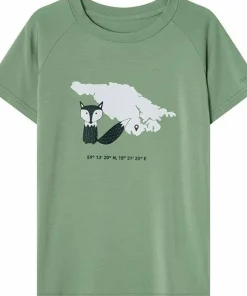 Isbjörn of Sweden Kids' Buddy Tee Pistachio New