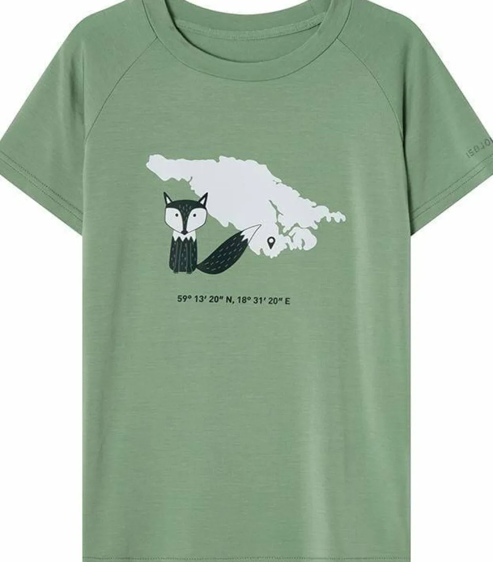 Isbjörn of Sweden Kids' Buddy Tee Pistachio New