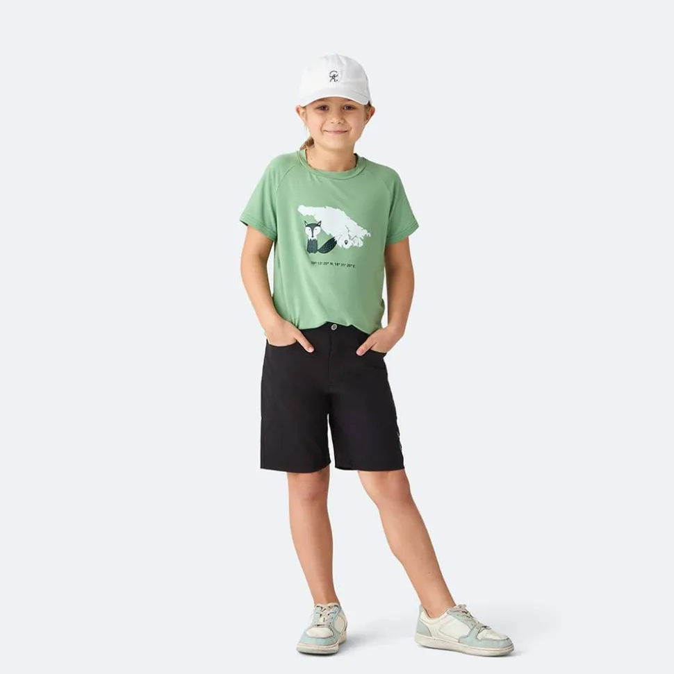 Isbjörn of Sweden Kids’ Fox All Mountain Shorts Black