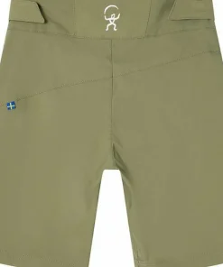 Isbjörn of Sweden Kids’ Fox All Mountain Shorts Moss Hot