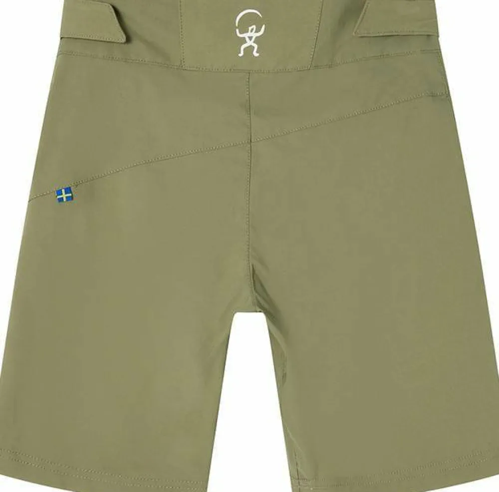 Isbjörn of Sweden Kids’ Fox All Mountain Shorts Moss Hot
