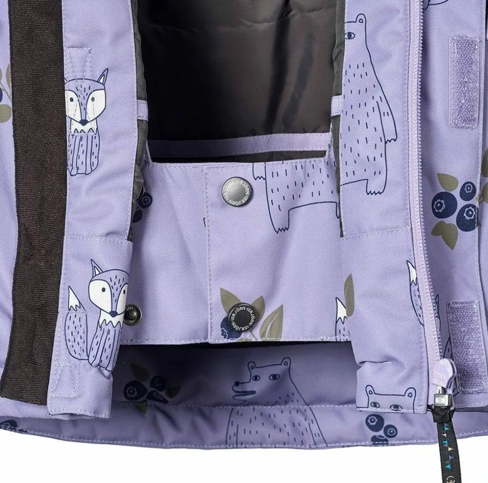Isbjörn of Sweden Kids' Harry & Friends Winter Jacket Lavender