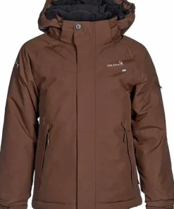 Isbjörn of Sweden Kids' Helicopter Winter Jacket Chocolate