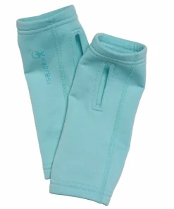 Isbjörn of Sweden Kids' Panda Wrist Gaiters Mint Online
