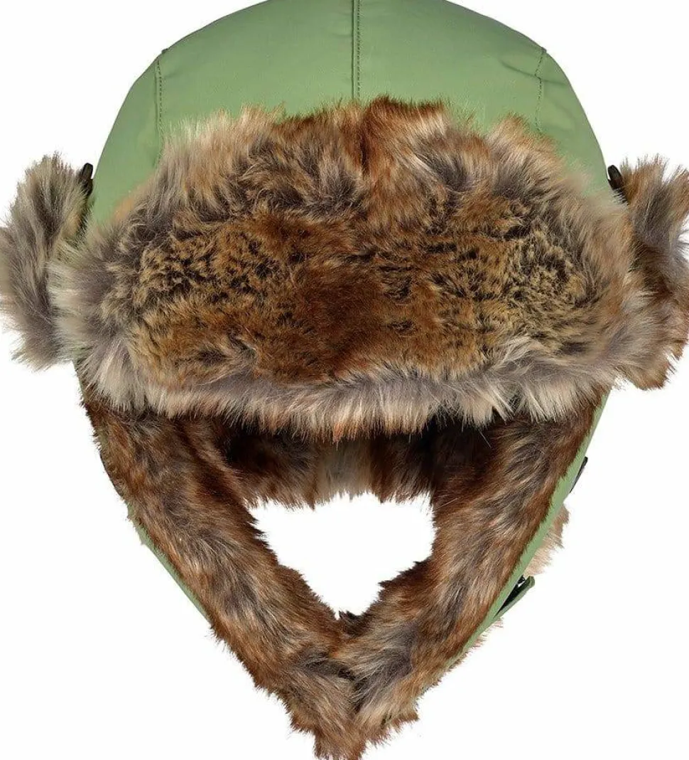 Isbjörn of Sweden Kids' Squirrel Winter Cap Pistachio