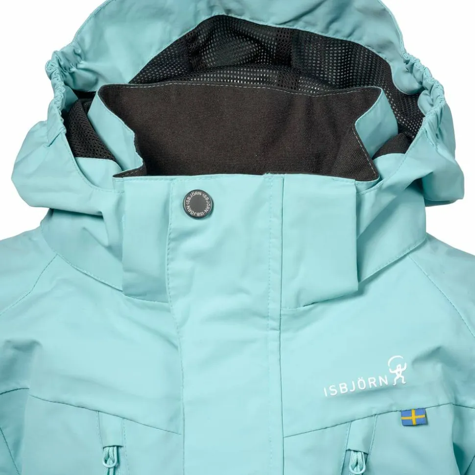 Isbjörn of Sweden Kids' Storm Hard Shell Jacket Mint