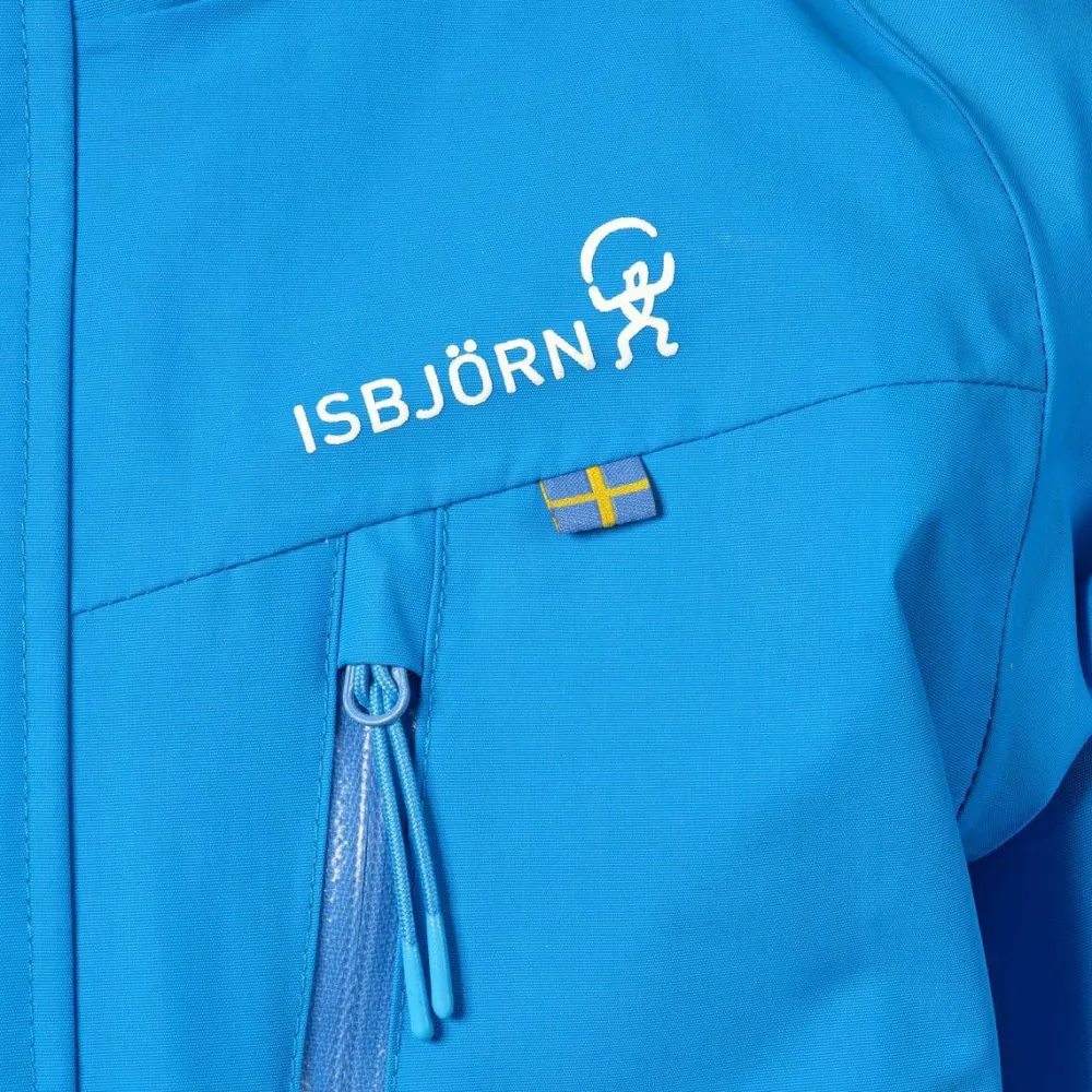 Isbjörn of Sweden Kids' Storm Hard Shell Jacket SkyBlue