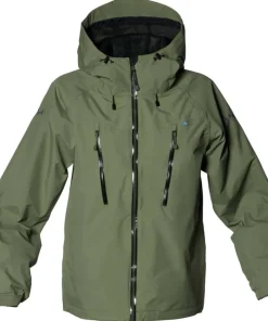 Isbjörn of Sweden Teen Monsune Hard Shell Jacket Moss New
