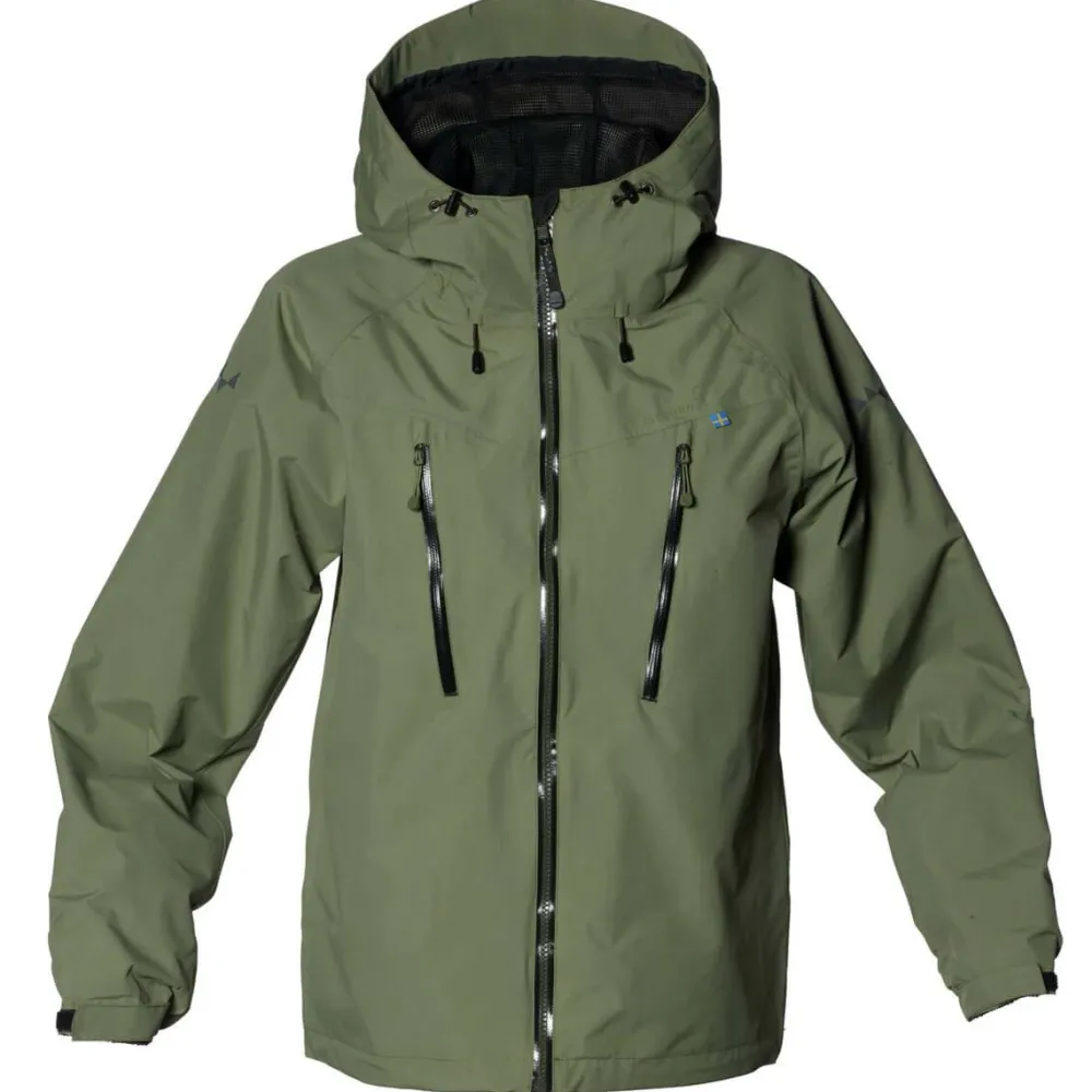 Isbjörn of Sweden Teen Monsune Hard Shell Jacket Moss New
