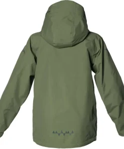 Isbjörn of Sweden Teen Monsune Hard Shell Jacket Moss New