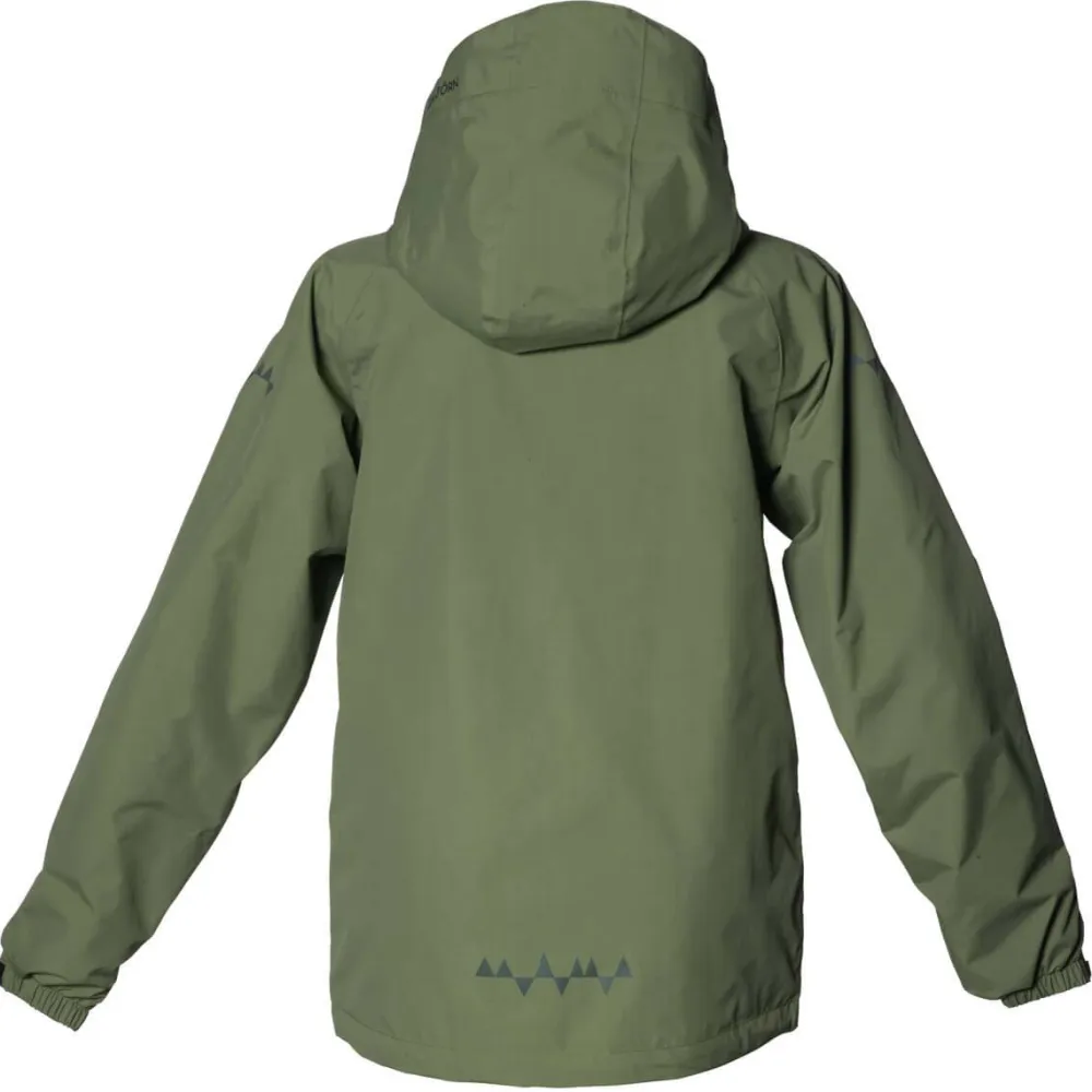 Isbjörn of Sweden Teen Monsune Hard Shell Jacket Moss New