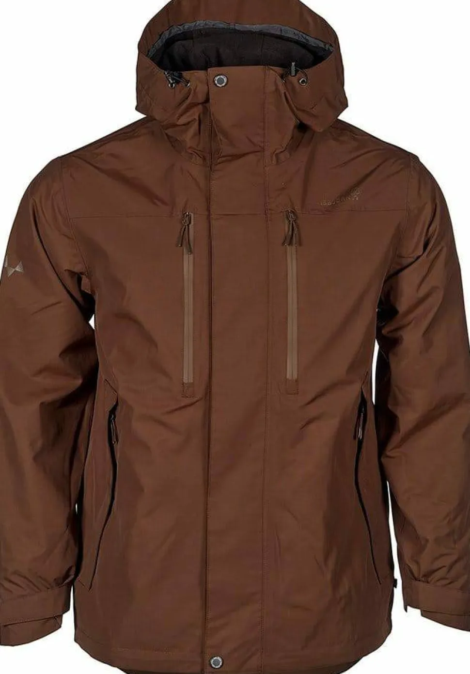 Isbjörn of Sweden Teens' Tripod Hardshell Jacket Chocolate