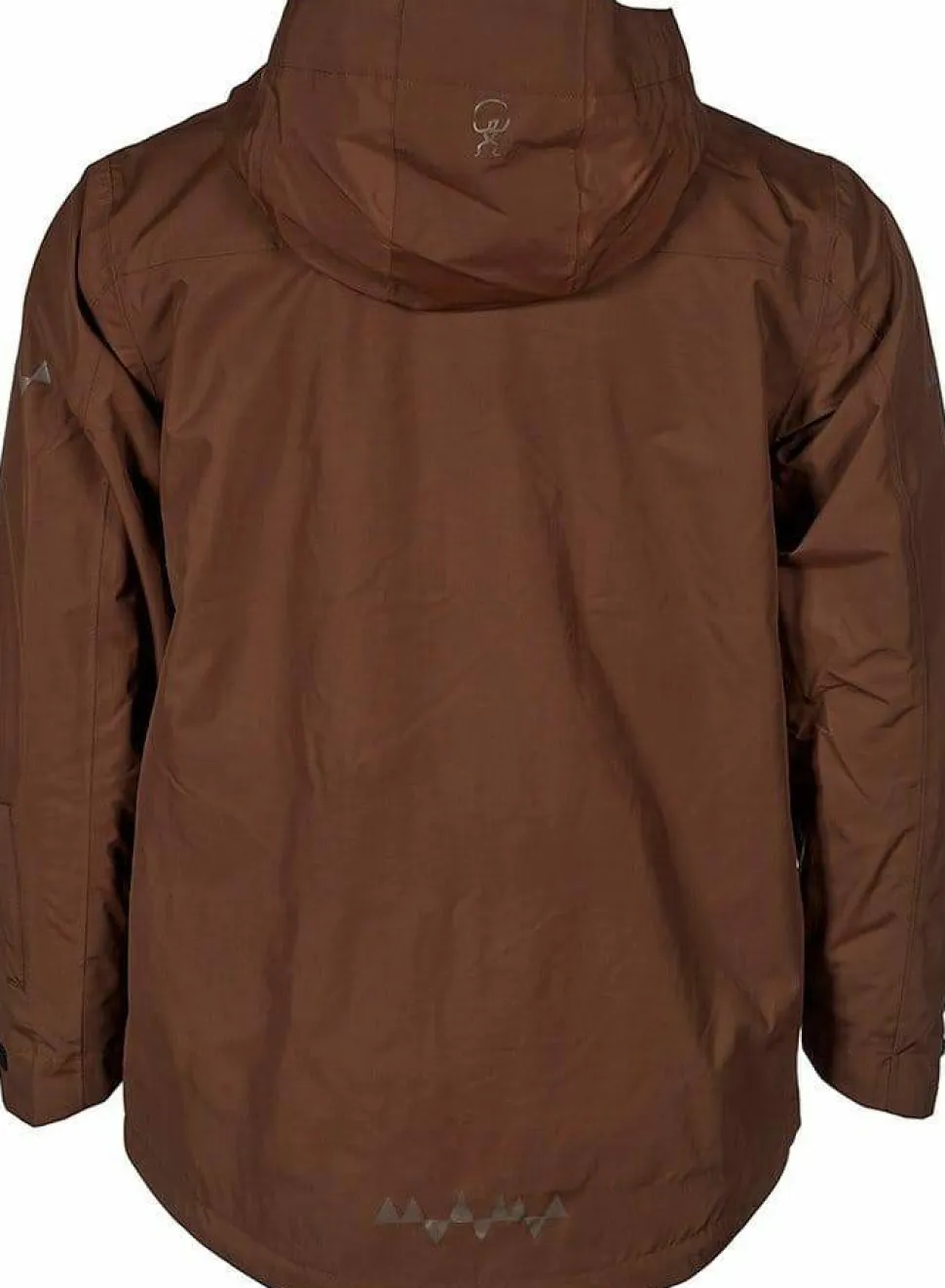Isbjörn of Sweden Teens' Tripod Hardshell Jacket Chocolate