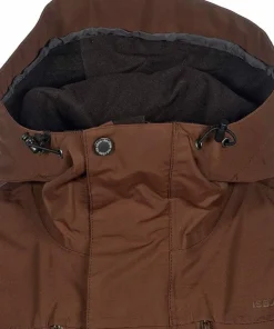 Isbjörn of Sweden Teens' Tripod Hardshell Jacket Chocolate