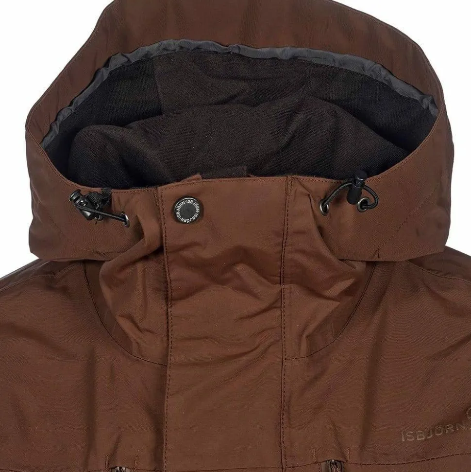 Isbjörn of Sweden Teens' Tripod Hardshell Jacket Chocolate