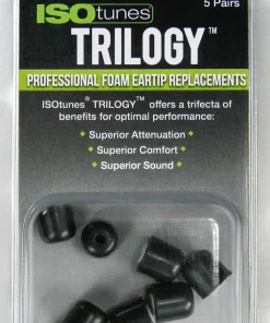 Sale Trilogy Foam Replacement Eartips (5 Pair Pack) Jaktutrustning