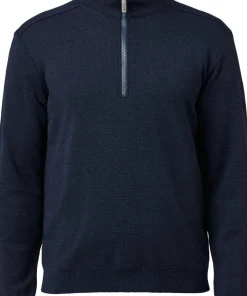 Ivanhoe Men's Ruben Half Zip Navy Clearance