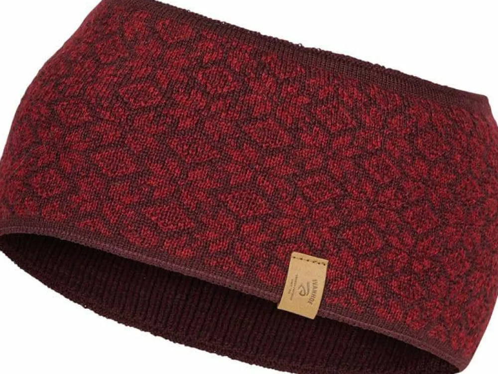 Ivanhoe Women's Fiona Headband Deep Red Clearance