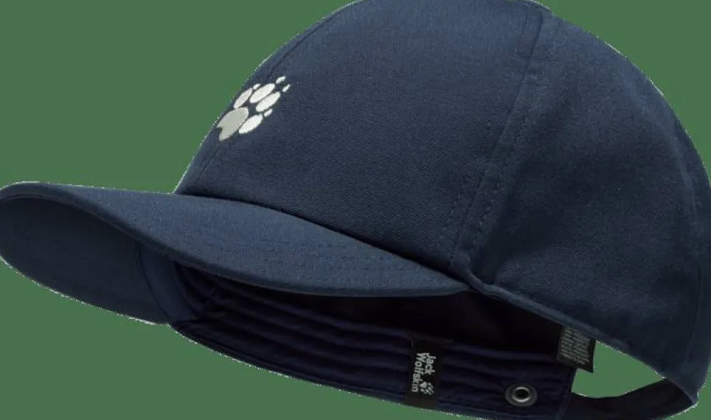 Jack Wolfskin Kids' Baseball Cap Midnight Sky Clearance