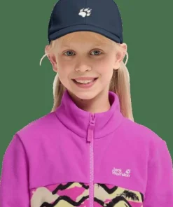Jack Wolfskin Kids' Baseball Cap Midnight Sky Clearance