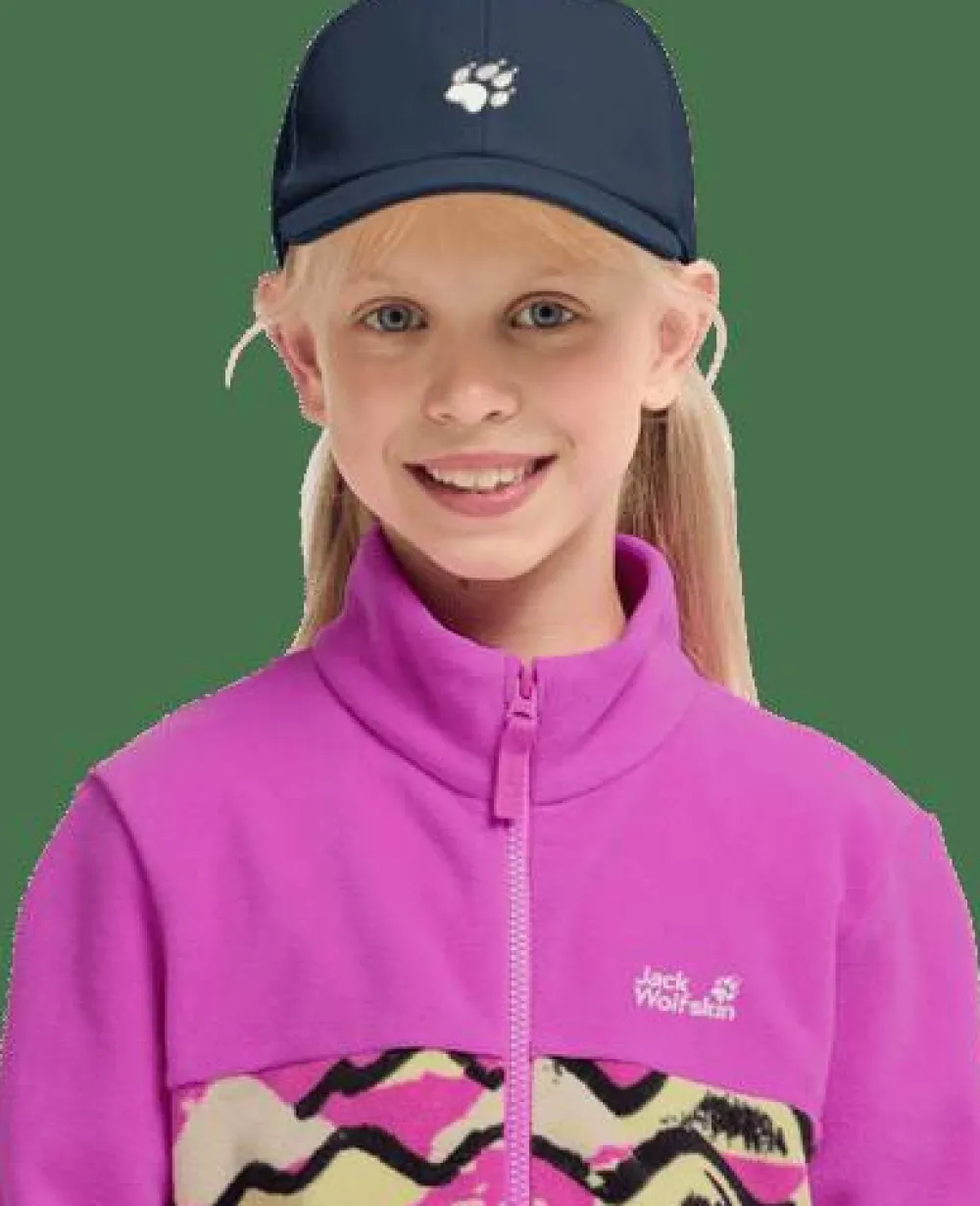 Jack Wolfskin Kids' Baseball Cap Midnight Sky Clearance
