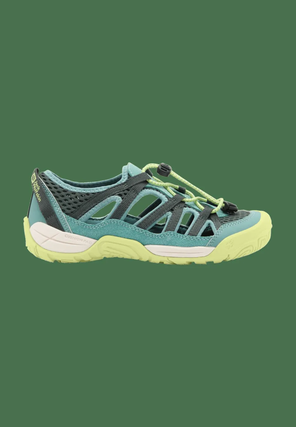 Jack Wolfskin Kids' Levente Sandal Slate Green