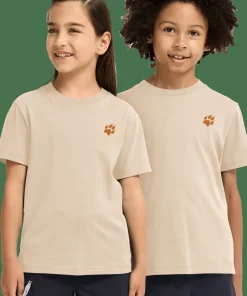Jack Wolfskin Kids' Paw T Paw Oyster Hot