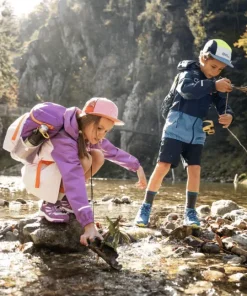 Jack Wolfskin Kids' Rainy Days 2-Layer Jacket Soft Pink