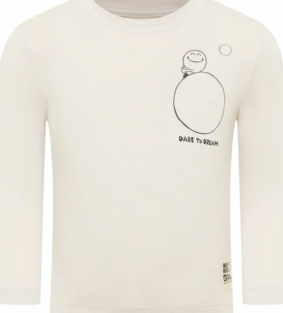 Jack Wolfskin Kids' Smileyworld Longsleeve Bone
