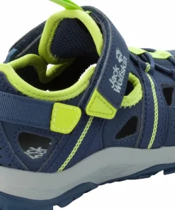 Jack Wolfskin Kids' Sun Climber Blue / Lime Outlet