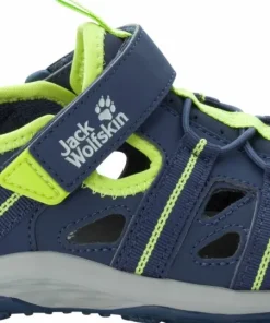 Jack Wolfskin Kids' Sun Climber Blue / Lime Outlet