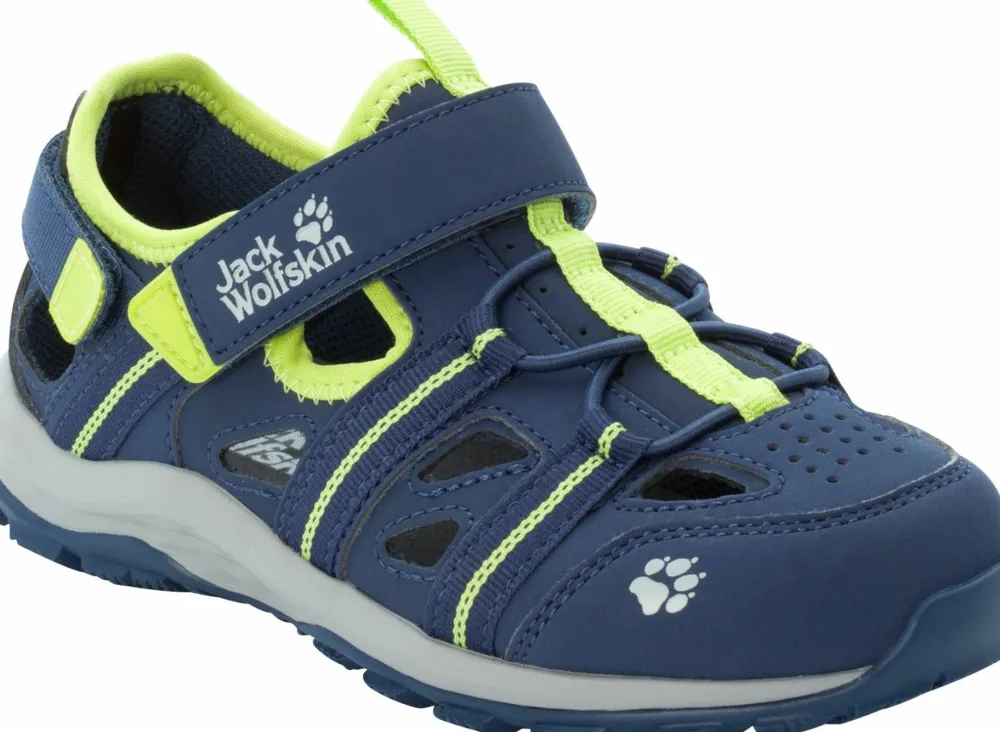 Jack Wolfskin Kids' Sun Climber Blue / Lime Outlet