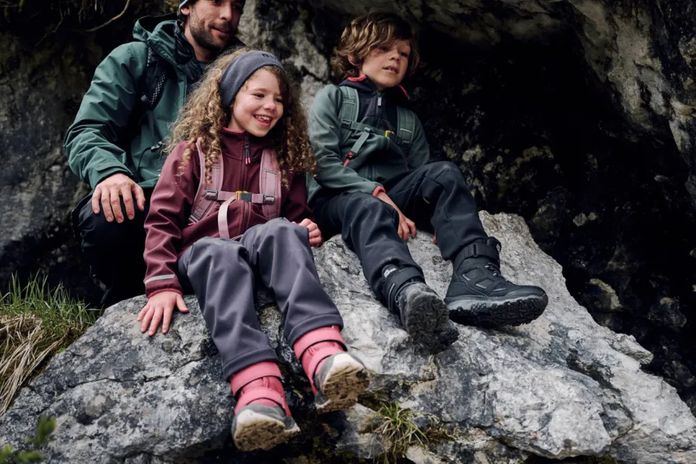 Jack Wolfskin Kids' Vojo WT Texapore High Slate Green Hot