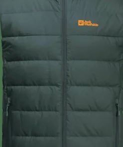 Jack Wolfskin Men's Ather Down Vest Black Olive