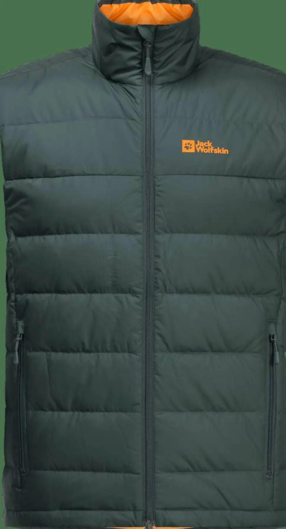 Jack Wolfskin Men's Ather Down Vest Black Olive