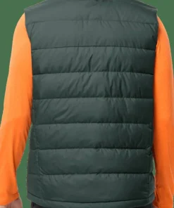 Jack Wolfskin Men's Ather Down Vest Black Olive