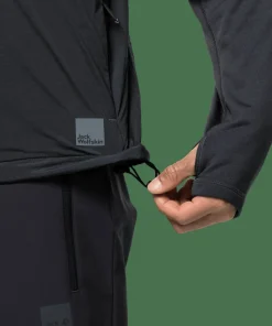 Jack Wolfskin Men's Bike Commute Insulated Vest Phantom