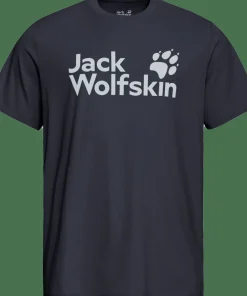 Jack Wolfskin Men's Brand T Dark Navy