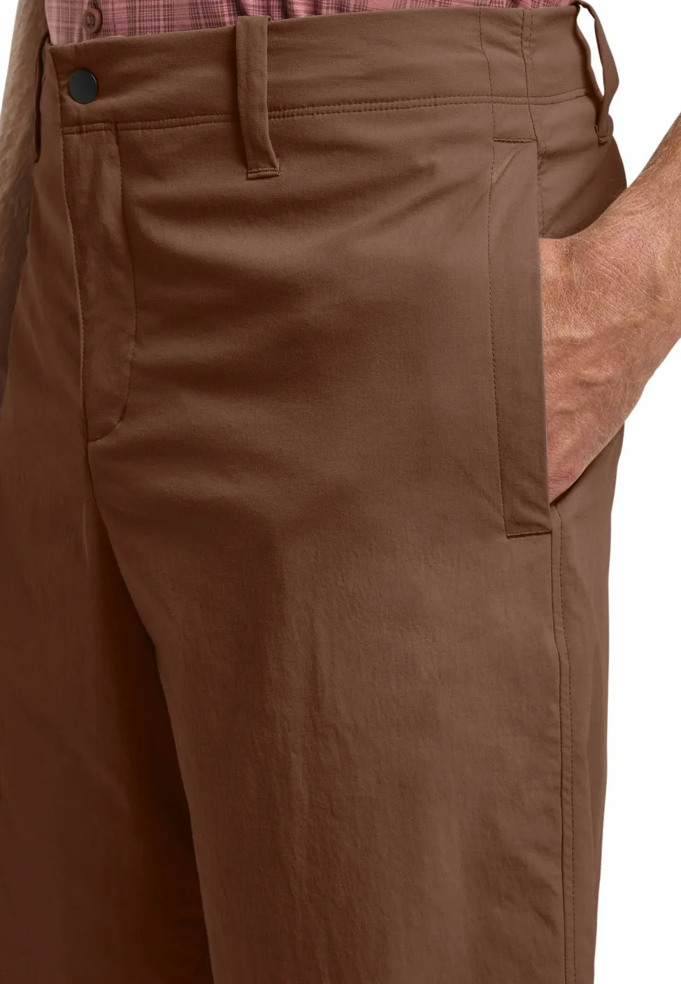 Jack Wolfskin Men's Desert Shorts Dark Rust