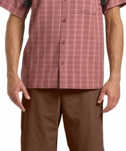 Jack Wolfskin Men's Desert Shorts Dark Rust