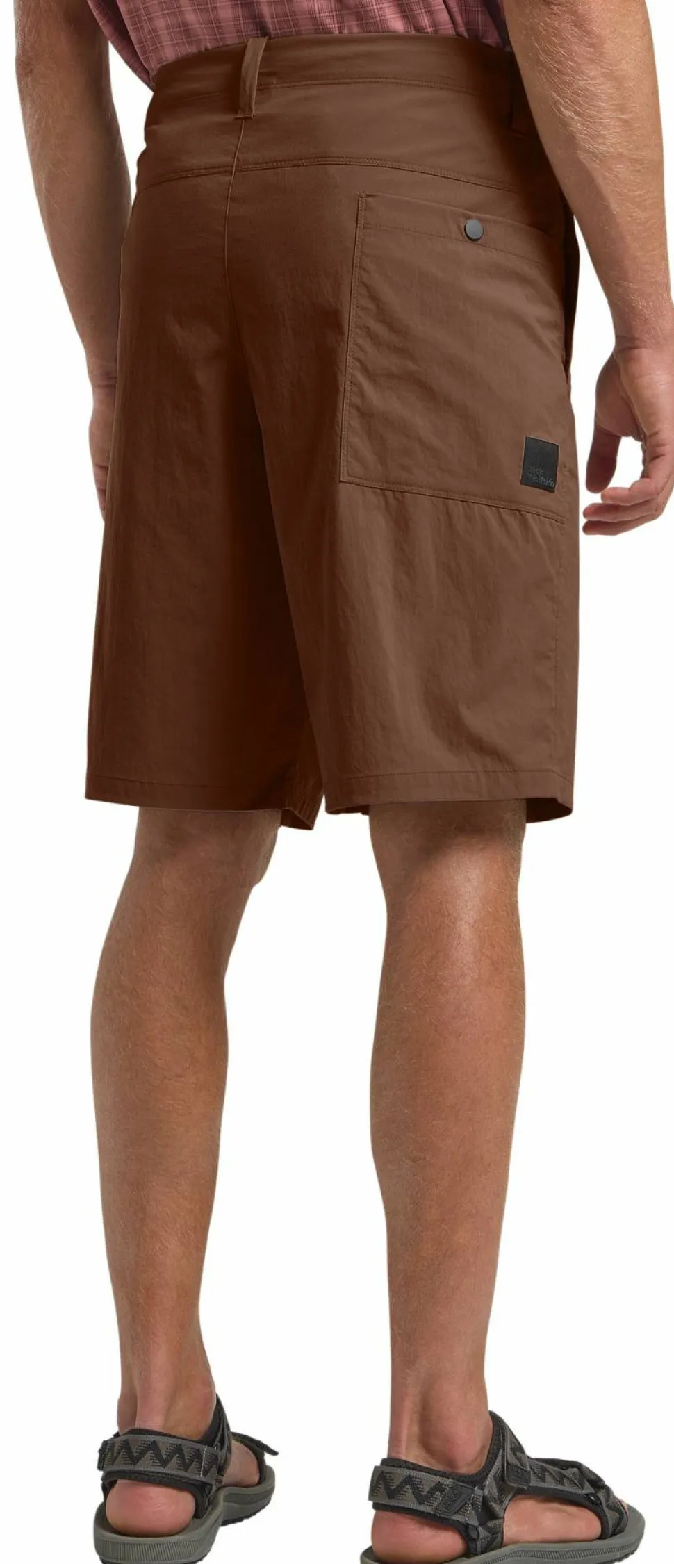 Jack Wolfskin Men's Desert Shorts Dark Rust